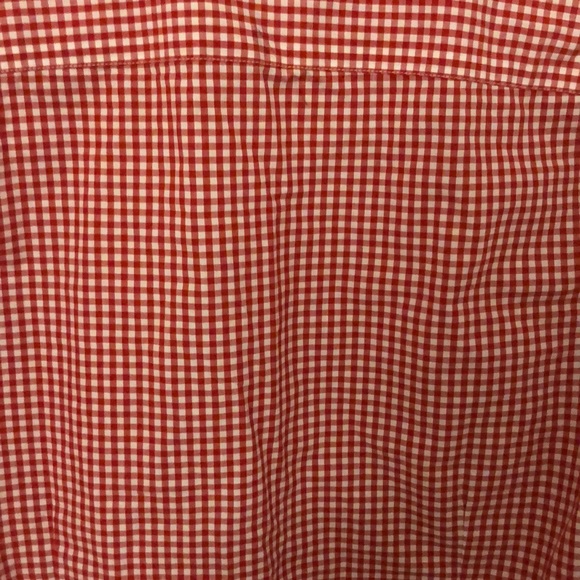 Cargo Crew red / white plaid cotton shirt - Picture 4 of 6